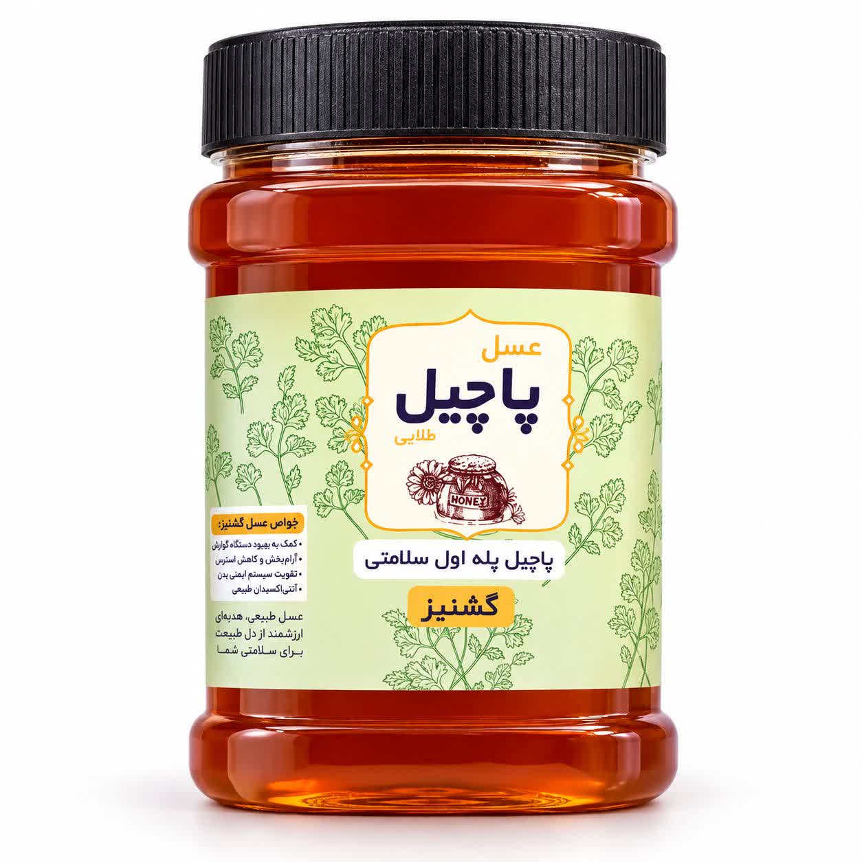 عسل گشنیز 1000گرمی پاچیل